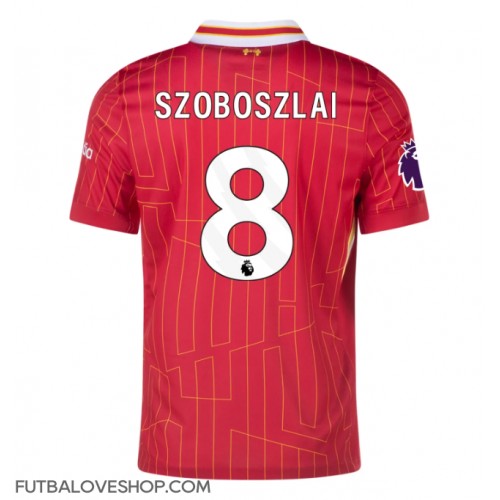 Dres Liverpool Dominik Szoboszlai #8 Domáci 2024-25 Krátky Rukáv